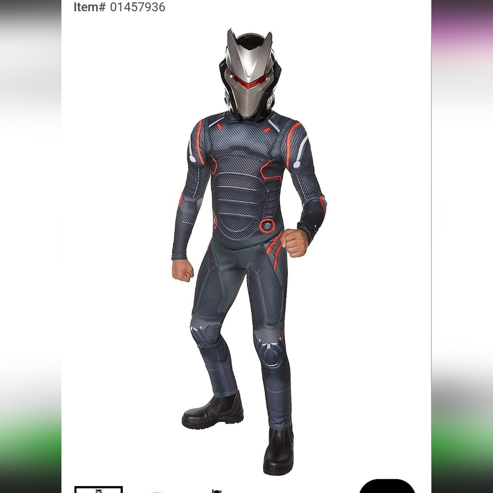 EUC Fortnite Costume Boy Man Youth XL 14 16
